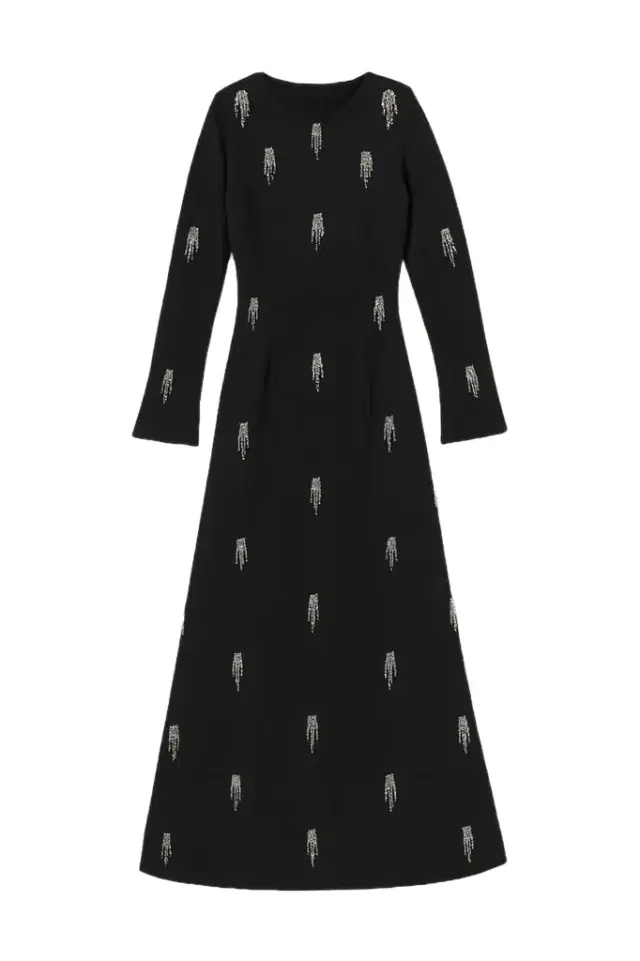 Simkhai Coretta Embellished Midi Dress