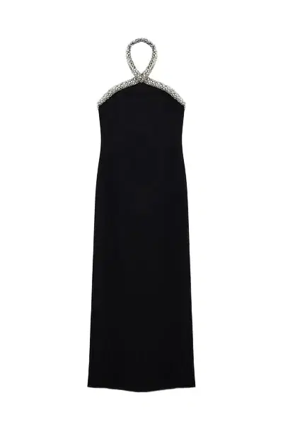 Dakota Embellished Halter Gown