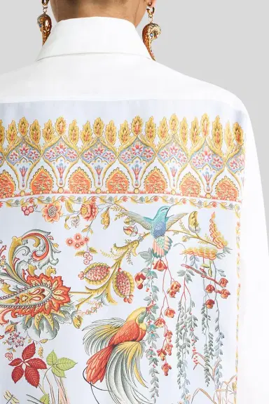 Etro Loose Fit Printed Shirt | Thumbnail 3 Etro Loose Fit Printed Shirt | Thumbnail 3