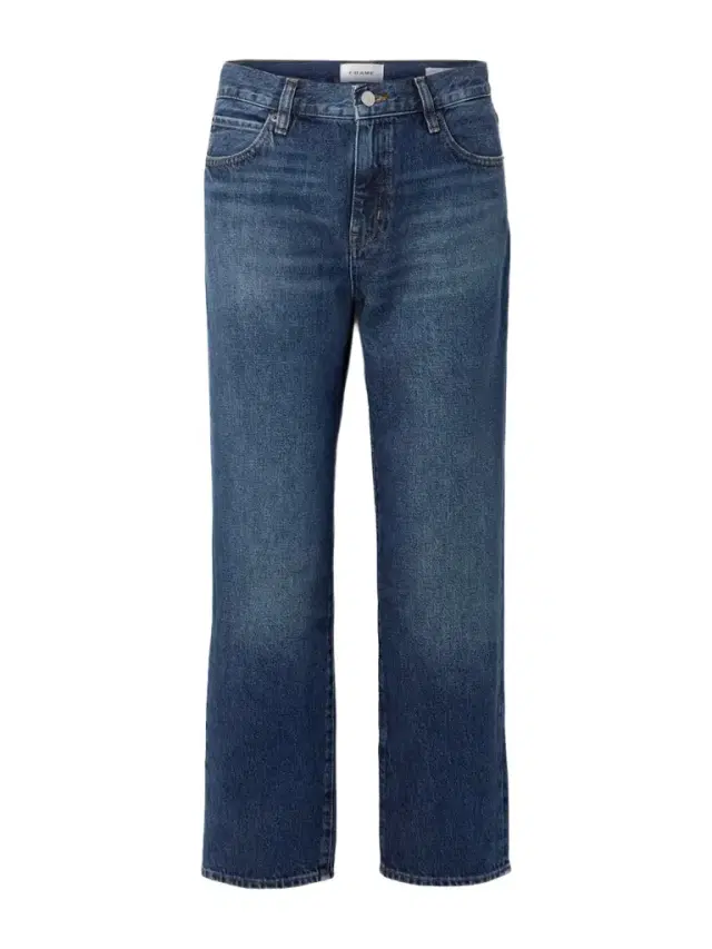 The Hang Cropped Mid-rise Straight-leg Jeans