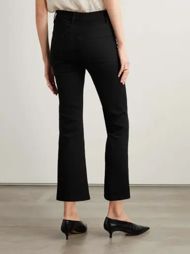 Frame Reboot Crop Stretch High-rise Bootcut Jeans | Thumbnail 3 Frame Reboot Crop Stretch High-rise Bootcut Jeans | Thumbnail 3