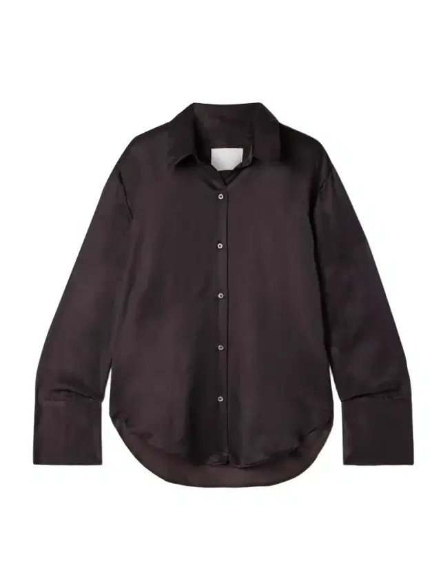 Camilla Cotton And Silk-blend Satin Shirt