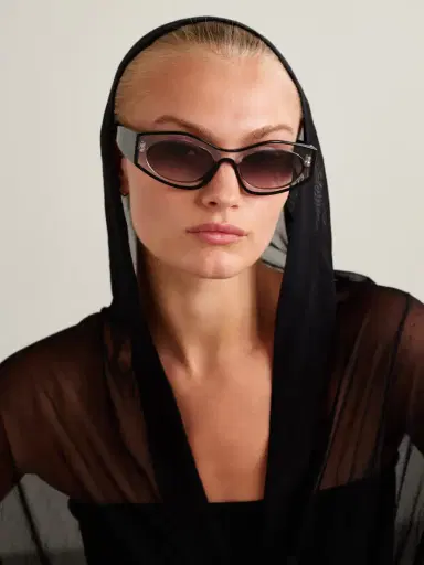 Alaïa Two-tone Cat-eye Acetate Sunglasses | Thumbnail 2 Alaïa Two-tone Cat-eye Acetate Sunglasses | Thumbnail 2