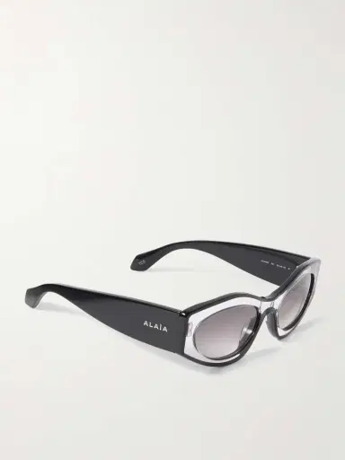 Alaïa Two-tone Cat-eye Acetate Sunglasses | Thumbnail 3 Alaïa Two-tone Cat-eye Acetate Sunglasses | Thumbnail 3