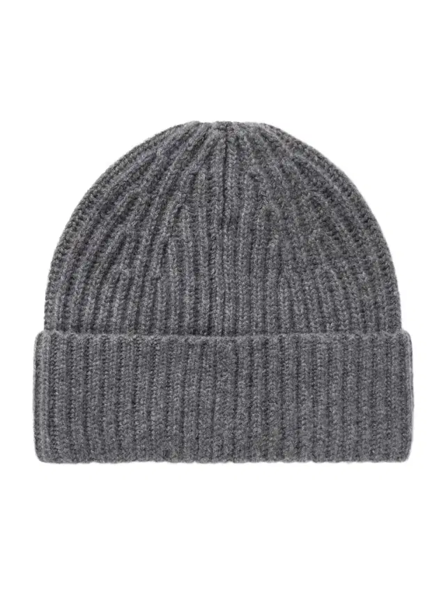 Martigny Ribbed Cashmere Beanie