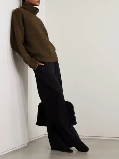 TOTEME Bouclé Turtleneck Sweater | Thumbnail 2