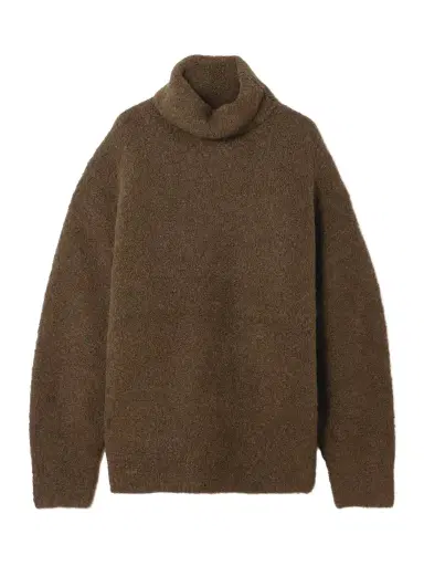 TOTEME Bouclé Turtleneck Sweater | Thumbnail 1