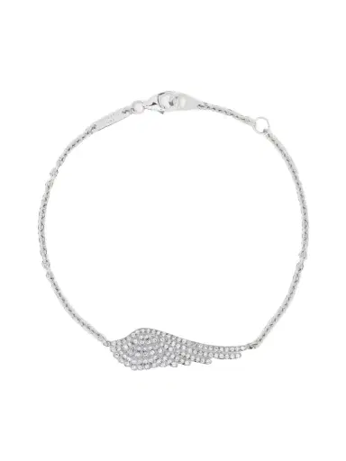 Garrard Wings Classic 18-karat White Gold Diamond Bracelet | Thumbnail 1