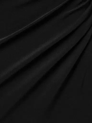 Norma Kamali Asymmetric Ruched Stretch-jersey Dress | Thumbnail 4 Norma Kamali Asymmetric Ruched Stretch-jersey Dress | Thumbnail 4