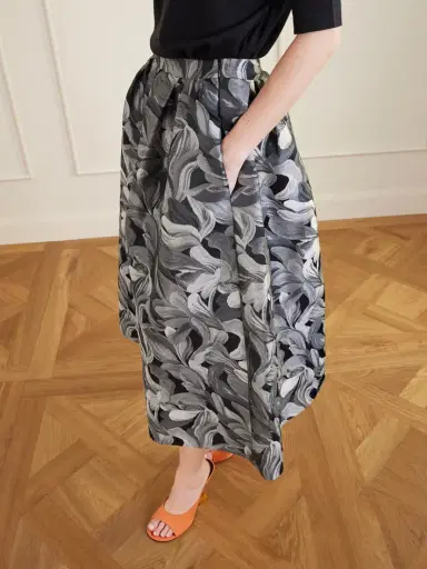 Dries Van Noten Pleated Brocade Midi Skirt | Thumbnail 4 Dries Van Noten Pleated Brocade Midi Skirt | Thumbnail 4