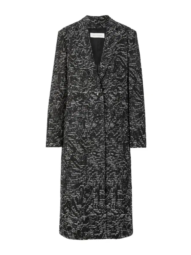 Jacquard Coat