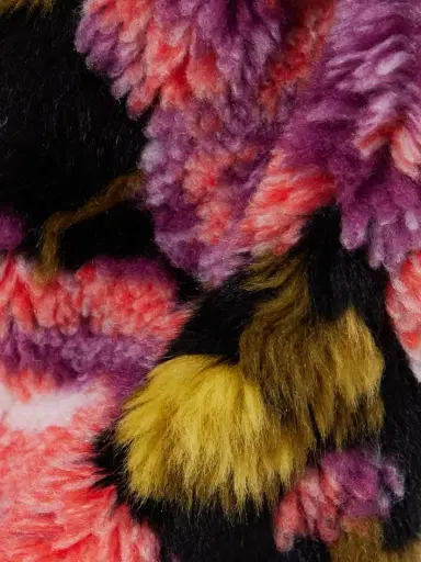 Dries Van Noten Floral-print Plush Scarf | Thumbnail 3