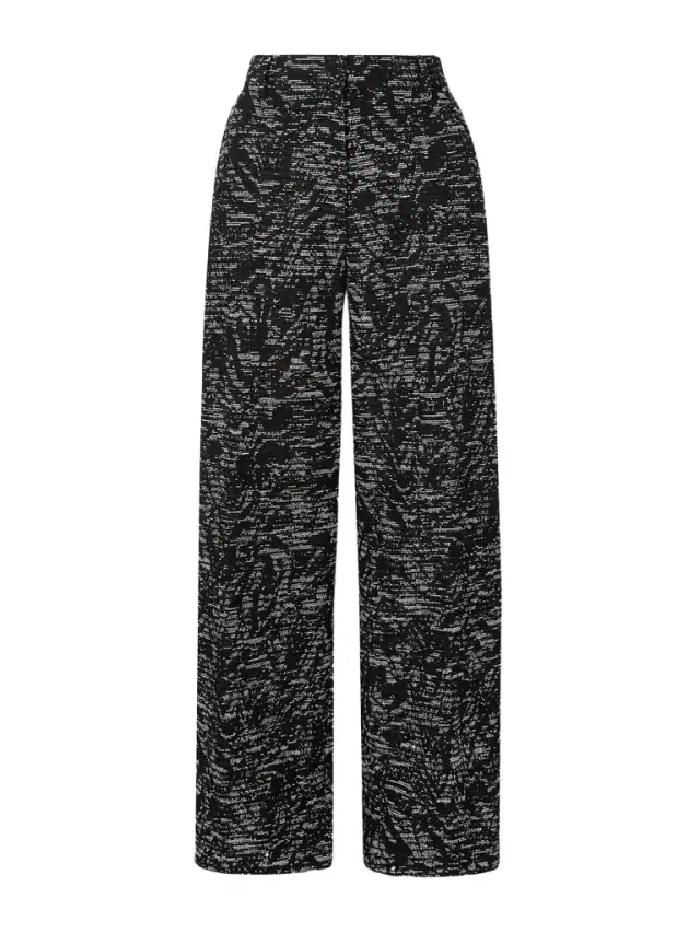 Woven Wide-leg Pants