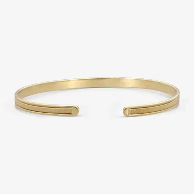 MARCO BICEGO Marco Bicego Uomo 18K Yellow Gold Bangle by The Solist | Thumbnail 3