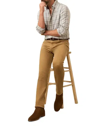 Faherty Brand Men's Stretch Terry Five-Pocket Pants | Thumbnail 3 Faherty Brand Men's Stretch Terry Five-Pocket Pants | Thumbnail 3