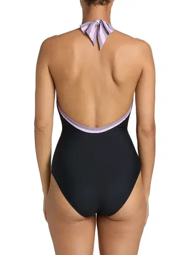 Johnny Was Women's Baccara Halter One-Piece Swimsuit - Baccara - Size XXL | Thumbnail 4 Johnny Was Women's Baccara Halter One-Piece Swimsuit - Baccara - Size XXL | Thumbnail 4