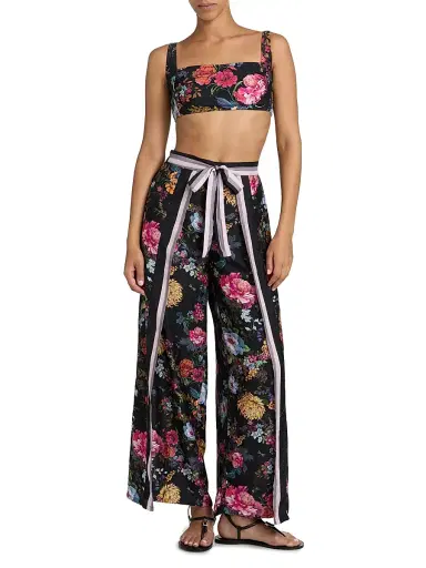 Johnny Was Women's Baccara Wrap Pants - Baccara - Size XL | Thumbnail 2 Johnny Was Women's Baccara Wrap Pants - Baccara - Size XL | Thumbnail 2