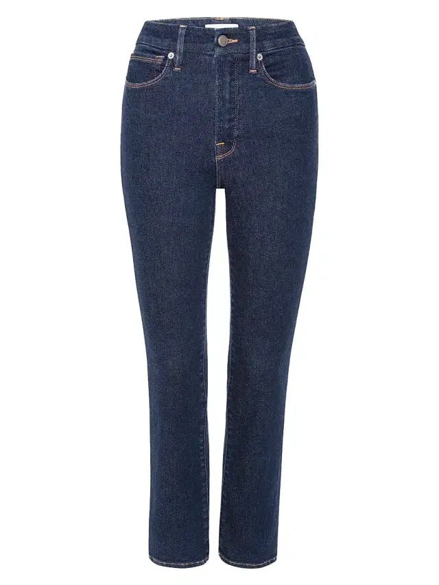 Good American Women's Good Legs Straight Jeans - Indigo