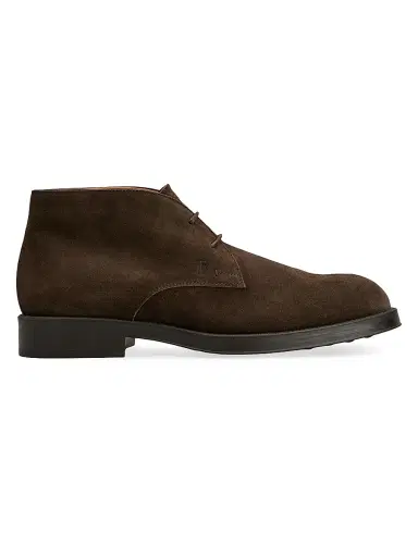 Tod's Men's Suede Desert Chukka Boots - Testa Moro - Size 13 | Thumbnail 1 Tod's Men's Suede Desert Chukka Boots - Testa Moro - Size 13 | Thumbnail 1