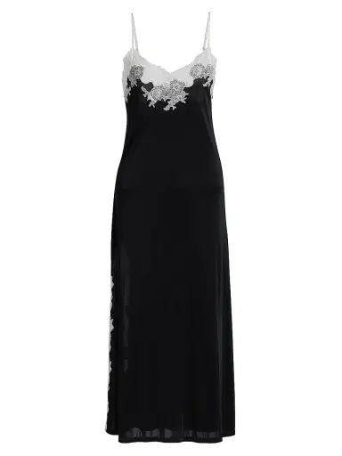 Natori Women's Enchant Lace Slip Dress - Black | Thumbnail 1