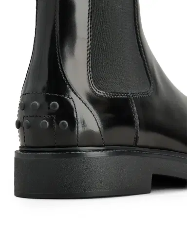 Tod's Women's Leather Chelsea Boots - Nero - Size 12 | Thumbnail 5 Tod's Women's Leather Chelsea Boots - Nero - Size 12 | Thumbnail 5