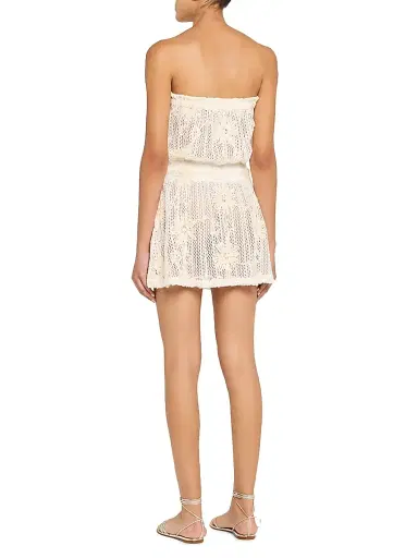 Ramy Brook Women's Lauryn Floral Strapless Minidress | Thumbnail 4 Ramy Brook Women's Lauryn Floral Strapless Minidress | Thumbnail 4