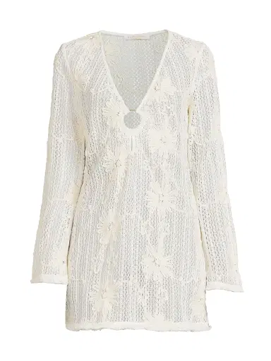 Ramy Brook Women's Cassie Floral Cover-Up Minidress | Thumbnail 1 Ramy Brook Women's Cassie Floral Cover-Up Minidress | Thumbnail 1