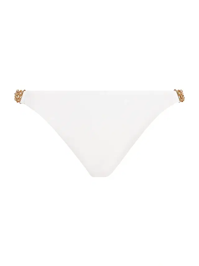 Ramy Brook Women's Andrea Side-Chain Bikini Bottom - White