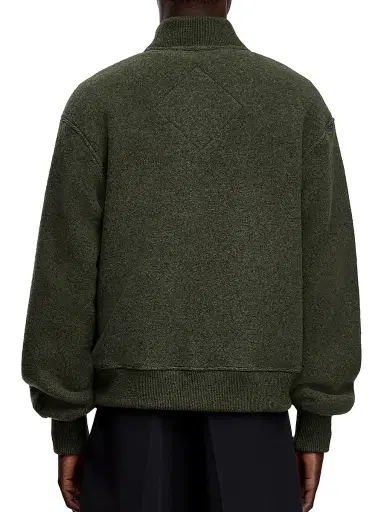 Canada Goose Men's Hudson Fleece Bomber Jacket - Dark Sage | Thumbnail 3