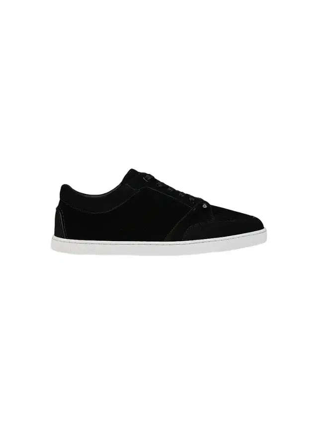 Christian Louboutin Men's Chambeli Low-Top Sneakers - Black