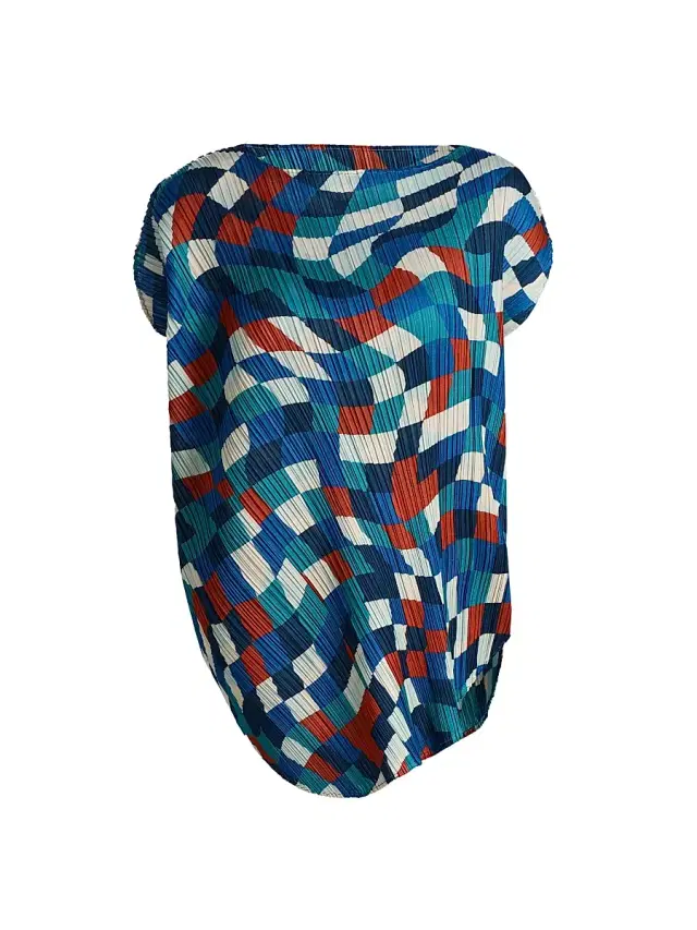 Women's Dancing Square Top - Blue
