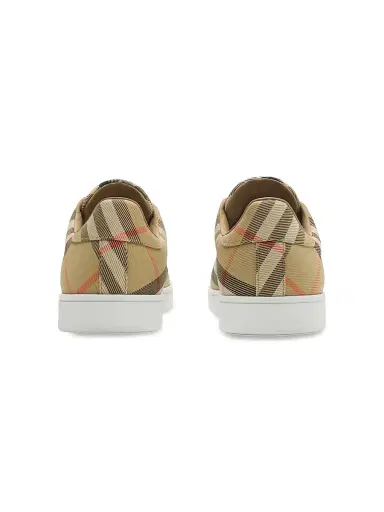 Burberry Women's Set Check Low-Top Sneakers - Sand Ip Check - Size 10 | Thumbnail 3