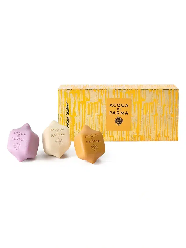 Acqua di Parma Blu Mediterraneo Mini Fruttini 3-Piece Citrus Soap Gift Box