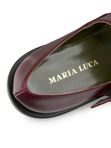 Maria Luca Women's Nora Leather Mary Janes - Dark Red - Size 10 | Thumbnail 6 Maria Luca Women's Nora Leather Mary Janes - Dark Red - Size 10 | Thumbnail 6