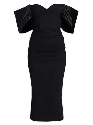 Chiara Boni La Petite Robe Women's Silvya Off-the-Shoulder Cocktail Dress | Thumbnail 1