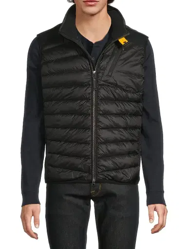 Parajumpers Men's Zavier Stand-Collar Slim-Fit Puffer Vest | Thumbnail 3 Parajumpers Men's Zavier Stand-Collar Slim-Fit Puffer Vest | Thumbnail 3