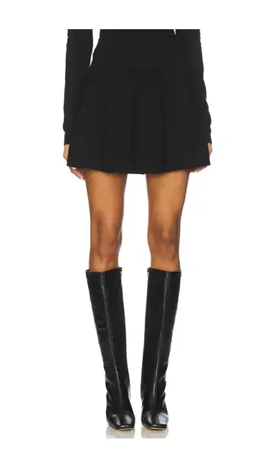 susana monaco Double Knit Pleated Skirt | Thumbnail 1 susana monaco Double Knit Pleated Skirt | Thumbnail 1