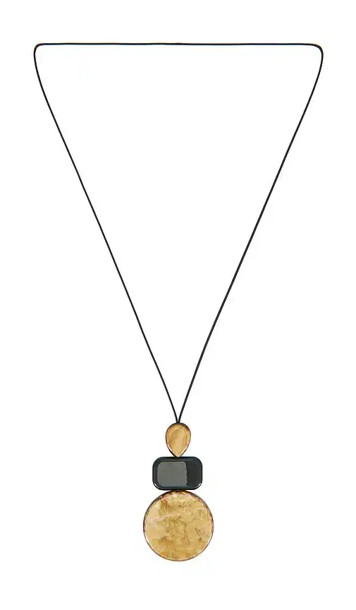 8 Other Reasons Marble Sun Cord Necklace