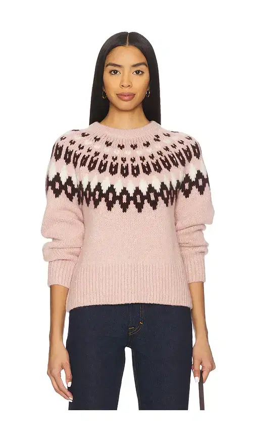Veronica Beard Anne Fairisle Pullover