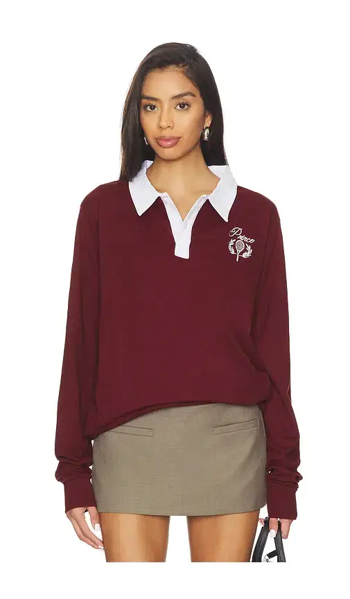 Prince Tennis Button Up Rugby Shirt