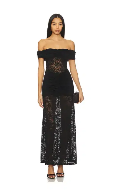 Runaway The Label Vaneya Lace Maxi Dress | Thumbnail 1