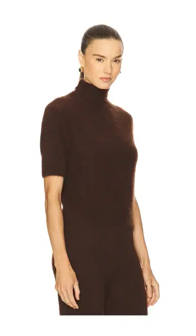 W. Cashmere Tansy Short Sleeve Pullover | Thumbnail 2