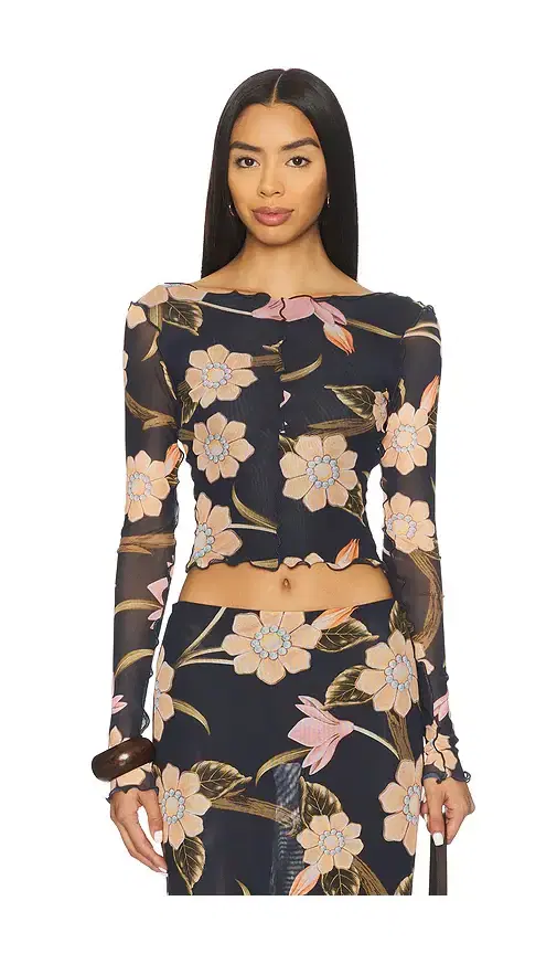 Agua Bendita x REVOLVE Liana Top