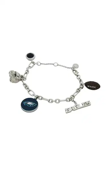 BaubleBar Philadelphia Eagles Charm Bracelet | Thumbnail 1