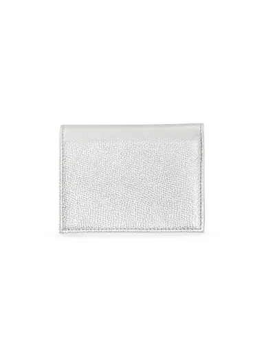 Valentino Garavani Women's VLogo Signature Laminated Grainy Calfskin Wallet | Thumbnail 3 Valentino Garavani Women's VLogo Signature Laminated Grainy Calfskin Wallet | Thumbnail 3