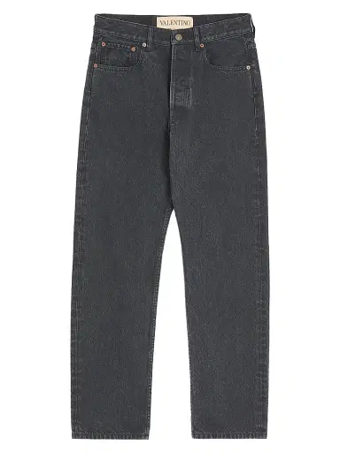 Valentino Garavani Men's Denim Jeans - Black - Size 34 | Thumbnail 1 Valentino Garavani Men's Denim Jeans - Black - Size 34 | Thumbnail 1