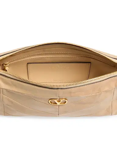 Valentino Garavani Women's Panthea Small Shoulder Bag in Nappa Leather | Thumbnail 7