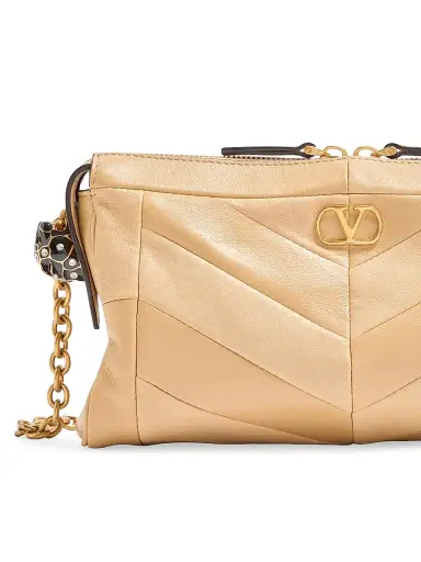 Valentino Garavani Women's Panthea Small Shoulder Bag in Nappa Leather | Thumbnail 8