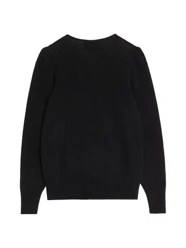Valentino Garavani Women's Wool Sweater - Black Ivory - Size XS | Thumbnail 2 Valentino Garavani Women's Wool Sweater - Black Ivory - Size XS | Thumbnail 2