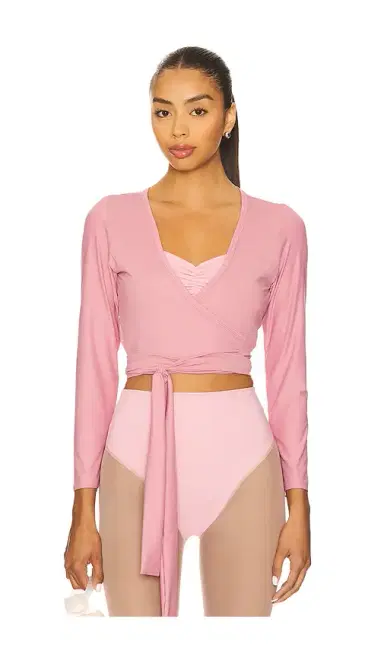 Port de Bras Sage Wrap Top | Thumbnail 1